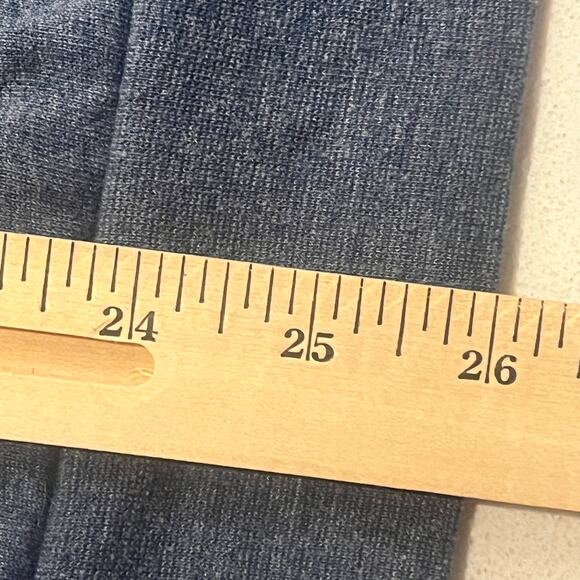 Roxy Sweater Womens Large Blue Hooded Long Sleeve‎ Sweatshirt Distressed - Picture 6 of 13